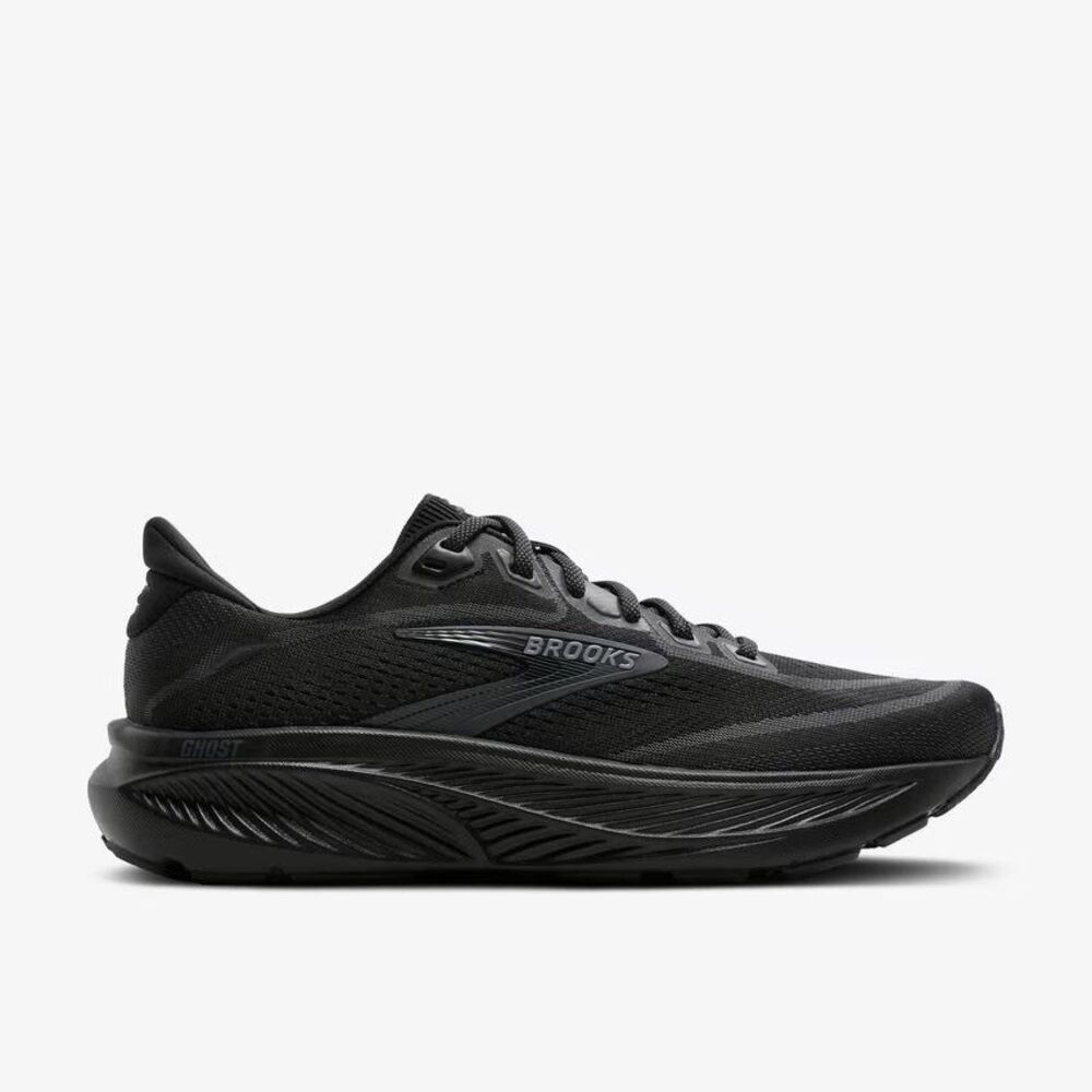 *Brand New* Brooks Running Menβs Ghost 18 Black/Black/Ebony Size 11